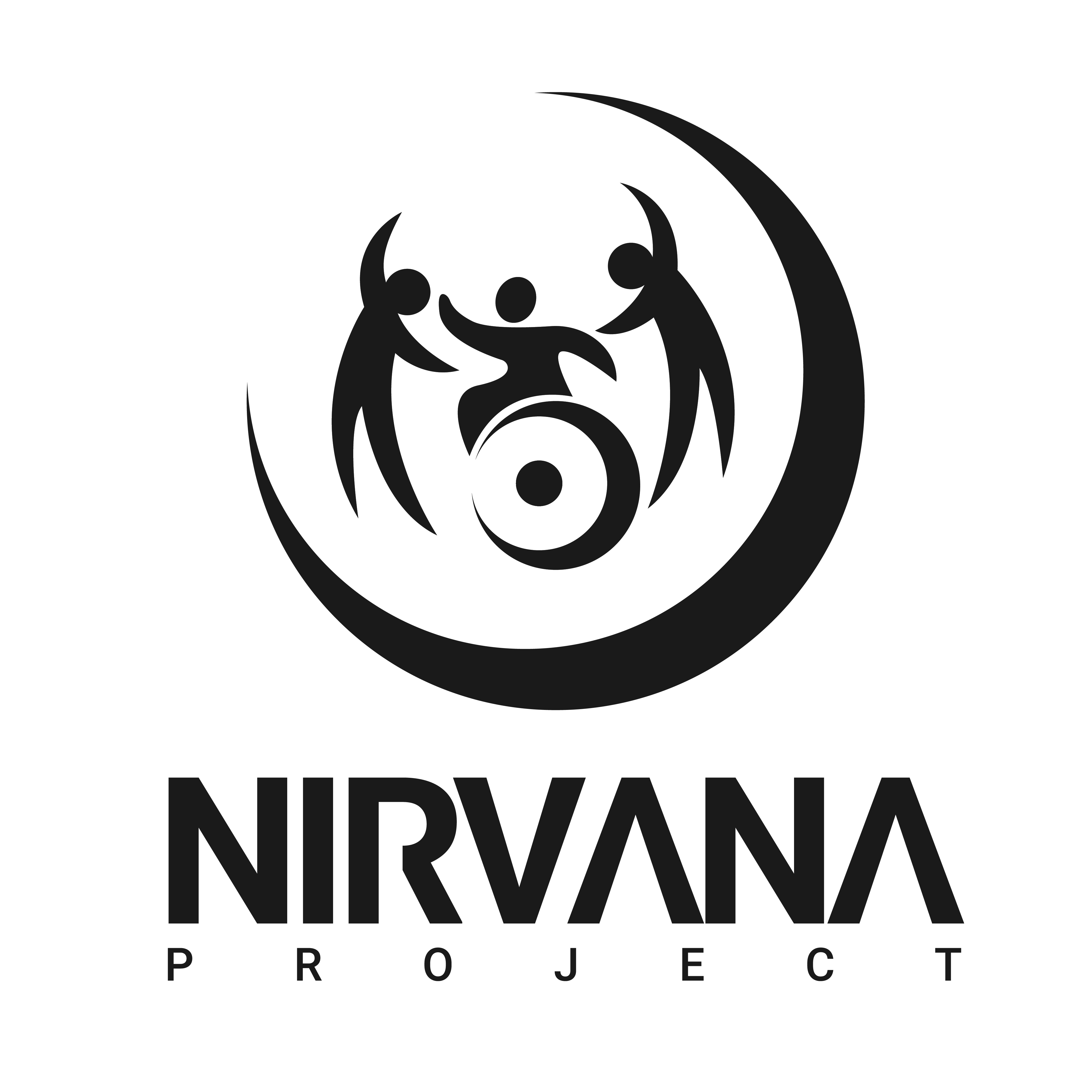 Nirvana Logo White Background